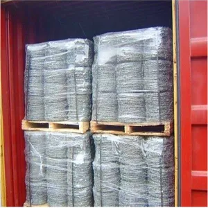Galvanized Steel Farm Wire Stainless Steel Barbed Wire Rolled Fencing for Prisons thumbnail-5