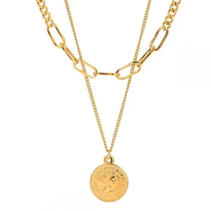 Titanium Nitride Coated Chain Necklace - 1.5mm Cable Wire With 2-Year Warranty thumbnail-3