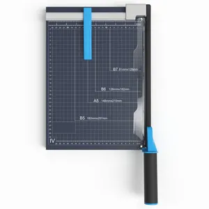 Premium Paper Guillotine Cutter A4 12 Inch Steel Paper Trimmer Metal Paper Cutting Machine Slicer Machine (GL410) thumbnail-3