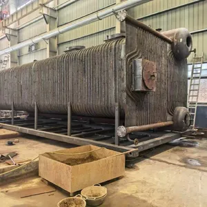 Industrial Waste Heat Recovery Steam Boiler for Cement Kiln Metallurgy Furnace Exhaust Gas thumbnail-1