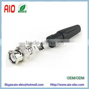 50 Ohm Less Solder Male CCTV BNC Connector for RG59 Cable thumbnail-1