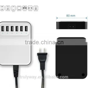 High Quality Fashional Portable 6 Port Usb Charger for Phones thumbnail-6