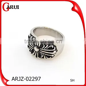 Custom New Design Rings Silver Jewelry Men's Silver Finger Rings thumbnail-1
