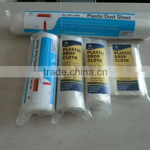 Pe-taped Plastic Dust Clean Masking Film thumbnail-5