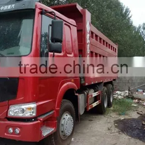 Reasonable Price Used Good Condition Dump Truck Howo 25t 2013YOM for Cheap Sale in Shanghai thumbnail-1