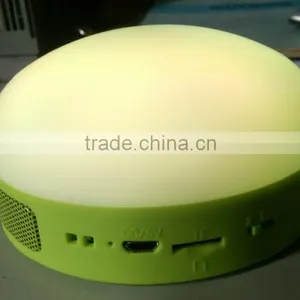 Wireless Mini Bluetooth 2.0 Speaker With LED Light Stereo for Laptop/PC/MP3/ MP4 Player thumbnail-4