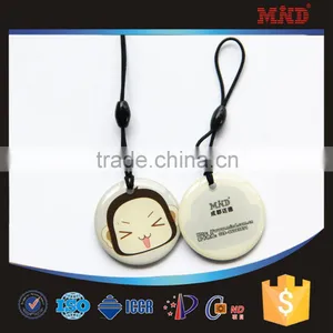 MDT72 TK4100 EM4100 Nfc Crystal Epoxy Card RFID Epoxy Tag thumbnail-1