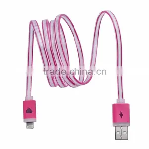 2016 Guangdong Manufacturer Wholesale Led Usb Data Cable Fashion Lighting Usb Cable for Iphone thumbnail-1