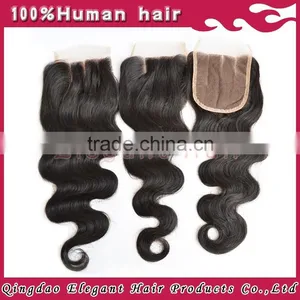 Wholesale Remy Virgin Body Wave Texture Human Hair Cheap Human Hair Lace Closure thumbnail-4
