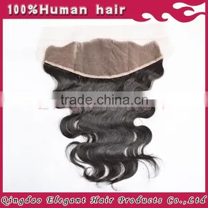 Qingdao Hot Hair Product Body Wave Indian Remy Hair Comfortable Swiss Lace Frontal Closure thumbnail-2