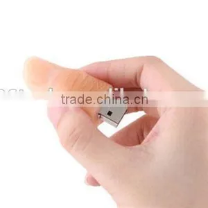 Hot Sale Factory Price Custom Pvc Emulational Finger Usb Drive thumbnail-2