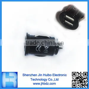 For HTC Black Mini 2 USB Port Car Charger for HTC By Jin Huibo thumbnail-1
