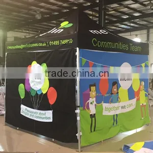 Folding Gazebo 10x10 ,10x20 ft Digital Printing 300g Polyester With Pvc Coating thumbnail-4