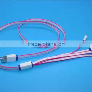 Factory Price Male to Usb Female Cable, Micro Usb Data Charging Cable 4 in 1 thumbnail-2