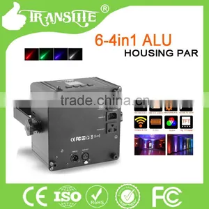 Hot Sale Battery Powered 4in1 RGBW Aluminum Housing LED PAR Stage Light thumbnail-2