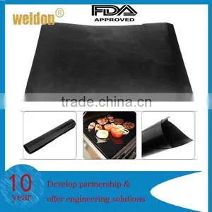 2pcs/Set Non-stick BBQ Grill Mat Barbecue Baking Liners Teflon Coating on Surface thumbnail-4