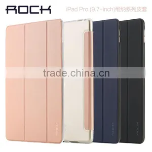 Original ROCK Veena Series PU Leather Case for IPad Pro 9.7 Inch Wake/Sleep Smart Flip Case MT-5552 thumbnail-1