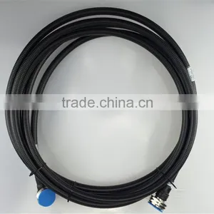 Din Male to N Male Right Angle Jumper Cable 1/2'' HCF for Mobile Communication Use thumbnail-3