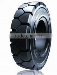 China Good Blance Innovative Tread Industrial Pneumatic Solid Forklift Tyre for Sale thumbnail-1