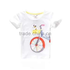 2015 Wholesale New Fashion Design Baby Girls Tshirt thumbnail-1