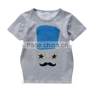 New Stylish Soft Fabric Boys t Shirt Silly Frog Applique thumbnail-4