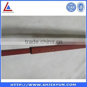 Square Round Tube,rectangle Tube, h Shape I Shape L Shape u Shape Aluminium Profiles With Heat Transfer Paper of Wooden Grain thumbnail-5