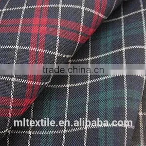 Hotsales 35% WOOL65% POLYESTE Clothing Fabric Wool Suit Fabrics Plaid Coat Fabric thumbnail-1