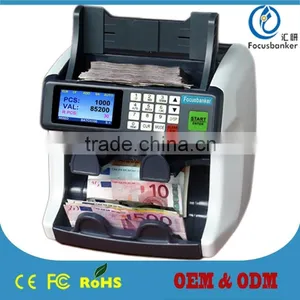2016 Two Pocket Bill Counter Money Sorter Machine Sorting Machine Cash Currency Counting and Automatic Note Banknote thumbnail-4