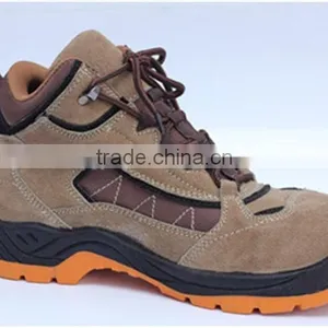 Made in China Safety Boots Suede Leather Safety Shoes 9078 thumbnail-3
