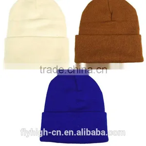 Wholesale Fashionable Good Quality Cheap Red Knitted Hat thumbnail-6