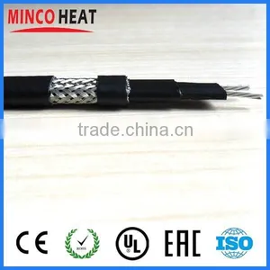 Heat Resistant Self Regulating Pipe Insulation, Roof Snow Melting Silicone Heating Cable thumbnail-2