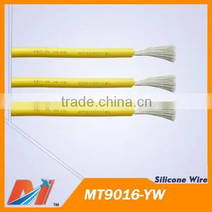 Maytech Insulated Power Silicon Wire 16awg High Flexible Silicone Cable YELLOW Color thumbnail-1