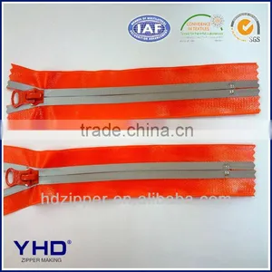 5# Nylon Waterproof Reflective Zipper Fluorescence thumbnail-1