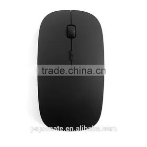 WIRELESS MOUSE ULTRA THIN OPTICAL USB CORELESS MOUSE(Black Rubber Finish) thumbnail-2