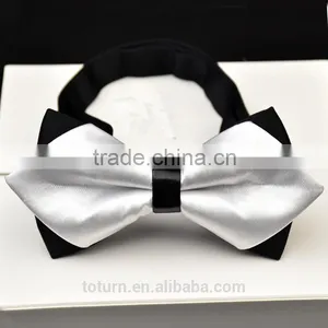 Online Shopping Wholesales China White Wedding Bow Tie With Silk Fabric Supplier's Choice thumbnail-1