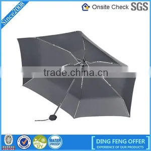 2015 Mini Advertising 5 Folding Umbrella for Hotel Promotion Gift thumbnail-3