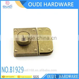 2015 Wholesale High Quality Custom Promotional Fashion Handbag Turn Lock for Bag Accessories in Guangzhou China thumbnail-1