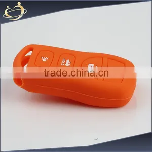 2016 China Manufacturer Cheap 4 Bottons Protective Soft and Durable Silicone Car Key Cover thumbnail-4