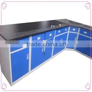 With Reagent Steel Laboratory Table thumbnail-4