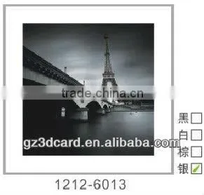 Modern PS Lenticular 3D Wall Picture Eiffel Tower Pioneer in China thumbnail-1