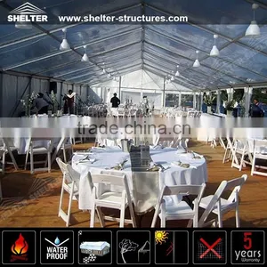 Exhibition Fair Tent Canopy Location de Eventos Event Marquee Carpas Clear Span Structure Wedding Tent thumbnail-2