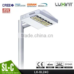 Modular Design, 100-140lm/W, Meanwell Driver, Lens Kit for Different Beam Angle, CE Rohs Approved 40W LED Street Light thumbnail-1