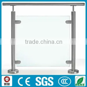 Stainless Steel 304 Glass Column for Staircase Handrail thumbnail-1