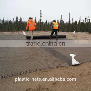 HDPE/PP Geogrid Reinforcing Netting for Road and Railway thumbnail-5