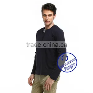 Custom Long Sleeve Blank t Shirt Men Design Wholesale China thumbnail-2