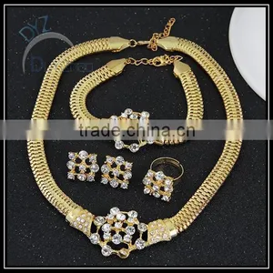 Fashion Bridal Jewelry Set/gold Plate Jewelry to Buy thumbnail-2