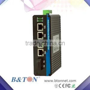 Industrial 4 Port POE Network Switch 1 1000M TX/ POE Ethernet Switch Supplier's Choice thumbnail-1
