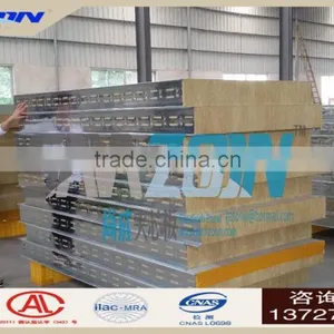 Fireproof Rock Wool Sandwich Panel for Roof and Wall Board thumbnail-2