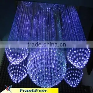 PVC End Light Plastic Optical Fiber Led Fiber Optic Chandelier thumbnail-1