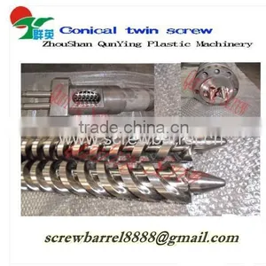 Twin Coinical Screw Barrel for Extruder Machinery in Stock thumbnail-2